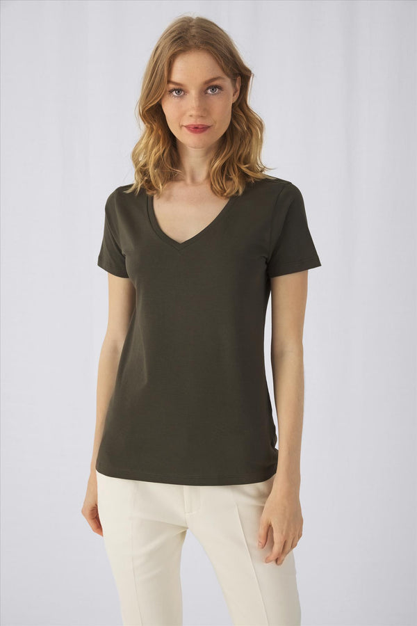 Inspire V-neck T Women_° White