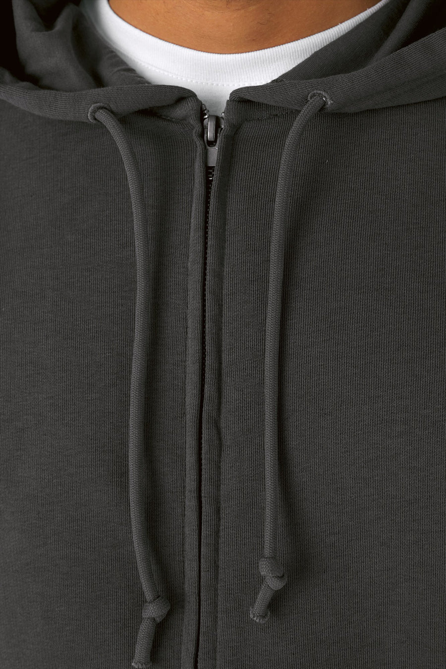 Inspire Zipped Hood_° White