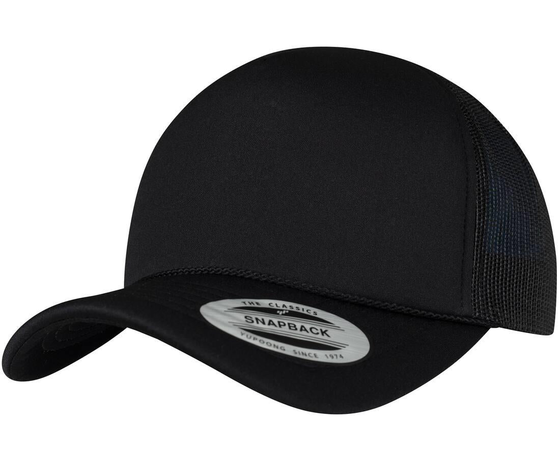 Flexfit Foam Trucker Cap Curved Visor