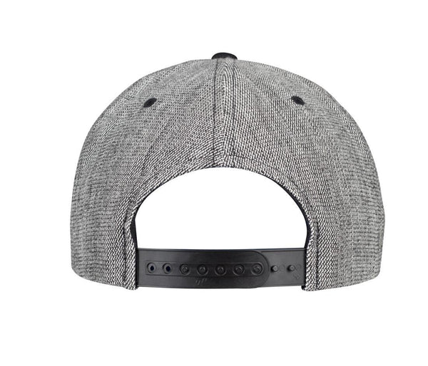 Melange Solid Snapback