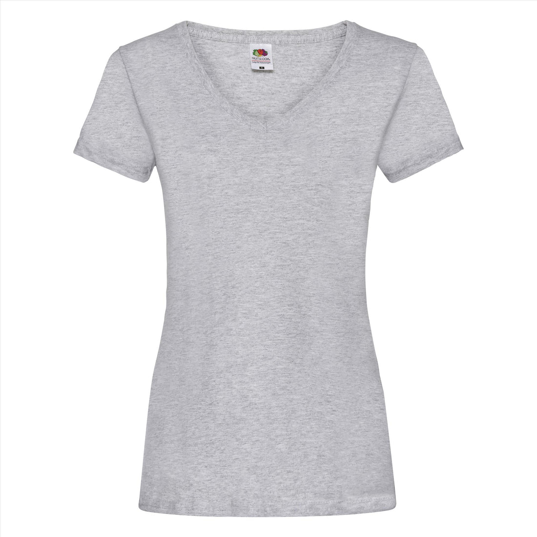 Fruit of the Loom Lady-Fit Valueweight V-neck T