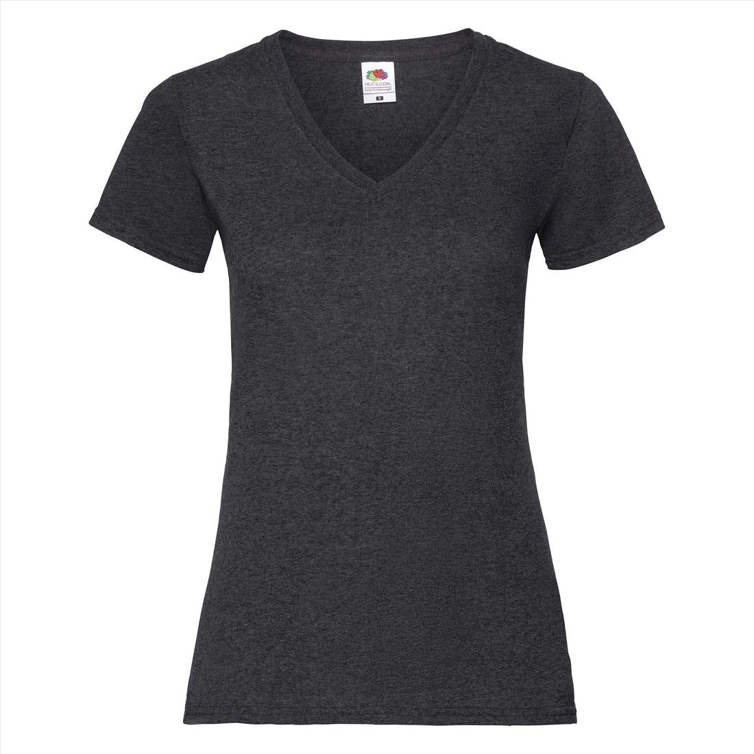 Fruit of the Loom Lady-Fit Valueweight V-neck T