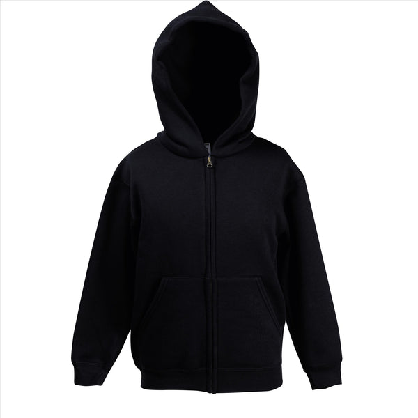 Fruit of the Loom Kids Classic Hooded Sweater Jacket