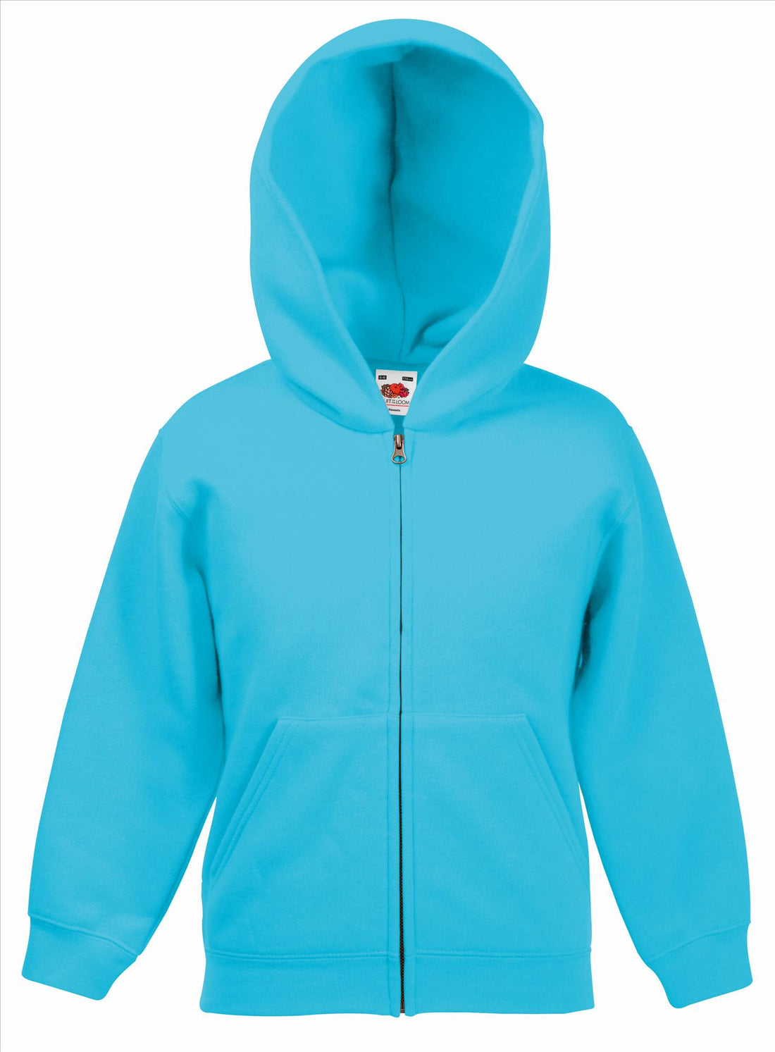 Fruit of the Loom Kids Classic Hooded Sweater Jacket