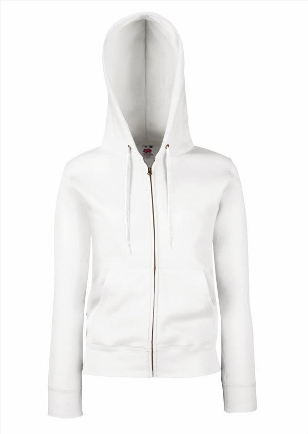 Fruit of the Loom Lady-Fit Premium Hooded Sweater Jacket
