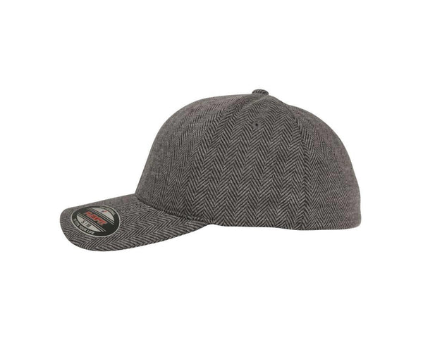 Herringbone Melange Cap