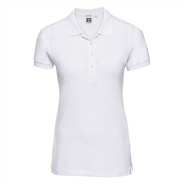 Russell Ladies Fitted Stretch Polo