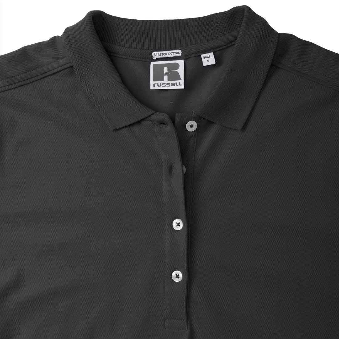 Russell Ladies Fitted Stretch Polo