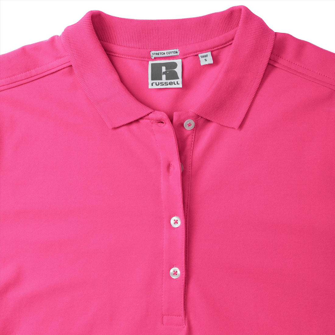 Russell Ladies Fitted Stretch Polo