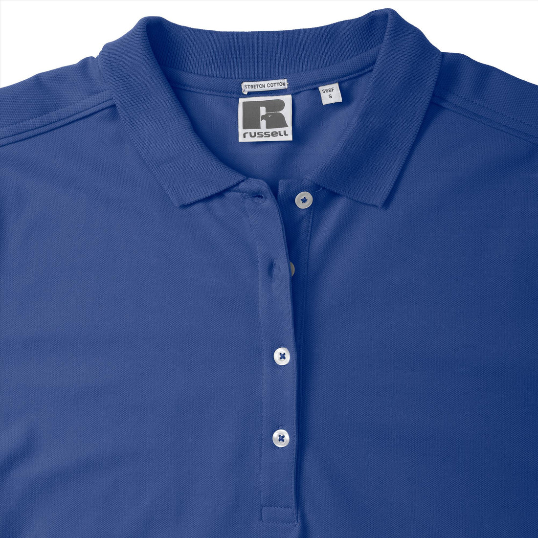 Russell Ladies Fitted Stretch Polo