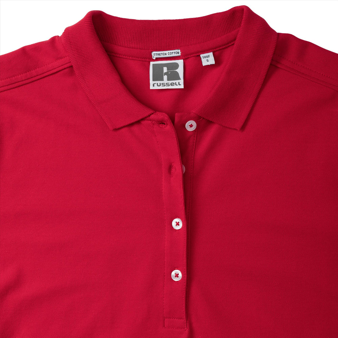 Russell Ladies Fitted Stretch Polo