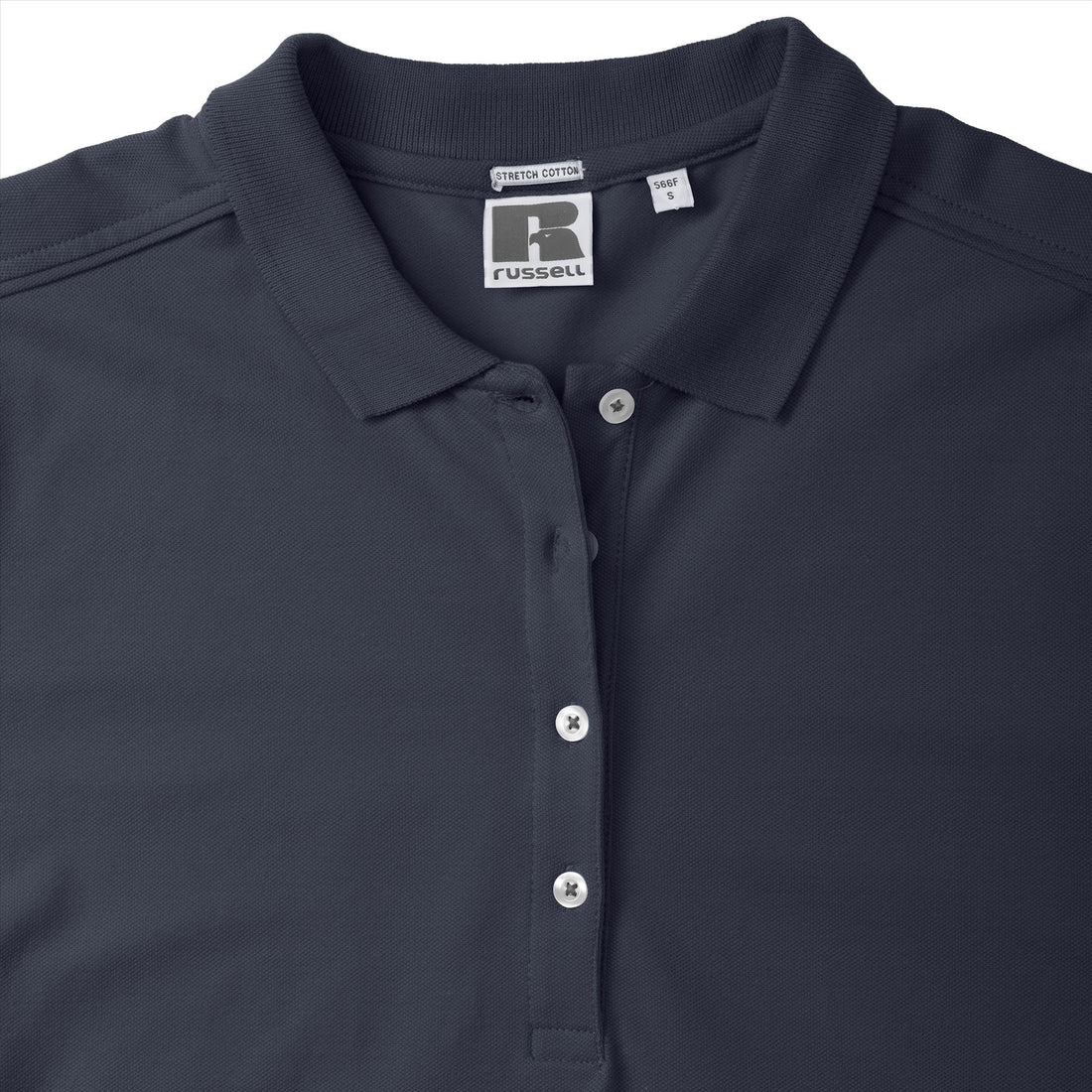 Russell Ladies Fitted Stretch Polo