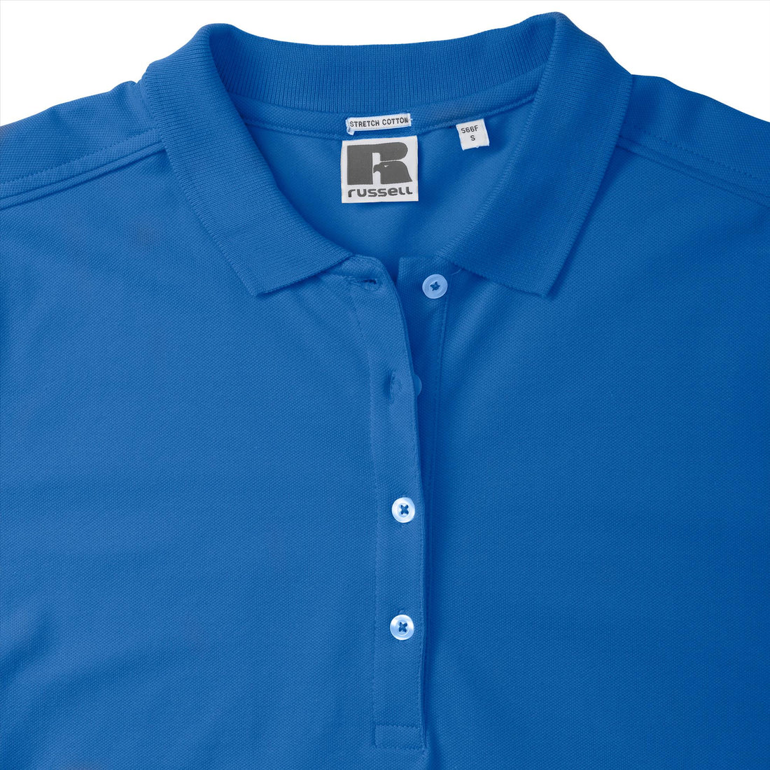 Russell Ladies Fitted Stretch Polo