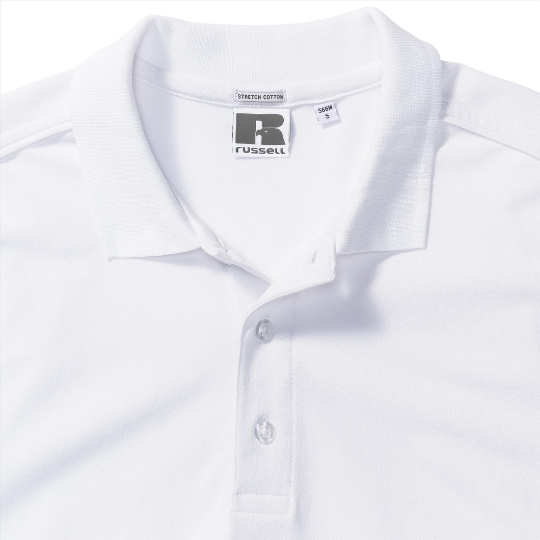Russell Men Fitted Stretch Polo