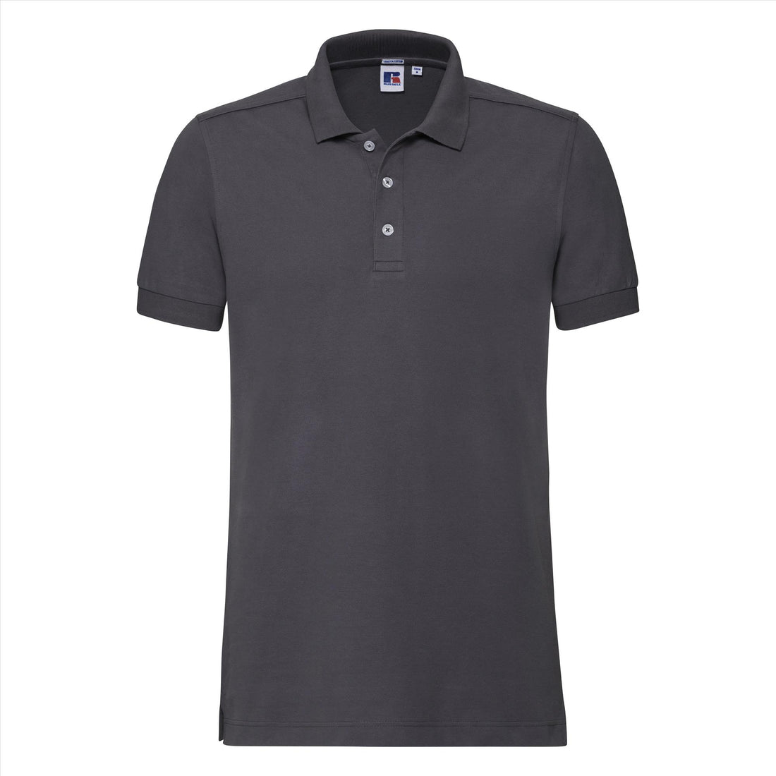 Russell Men Fitted Stretch Polo