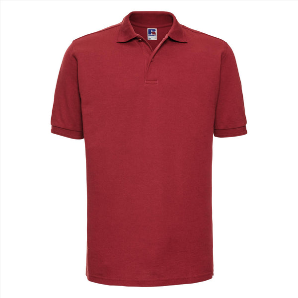 Russell Hardwearing Polycotton Polo