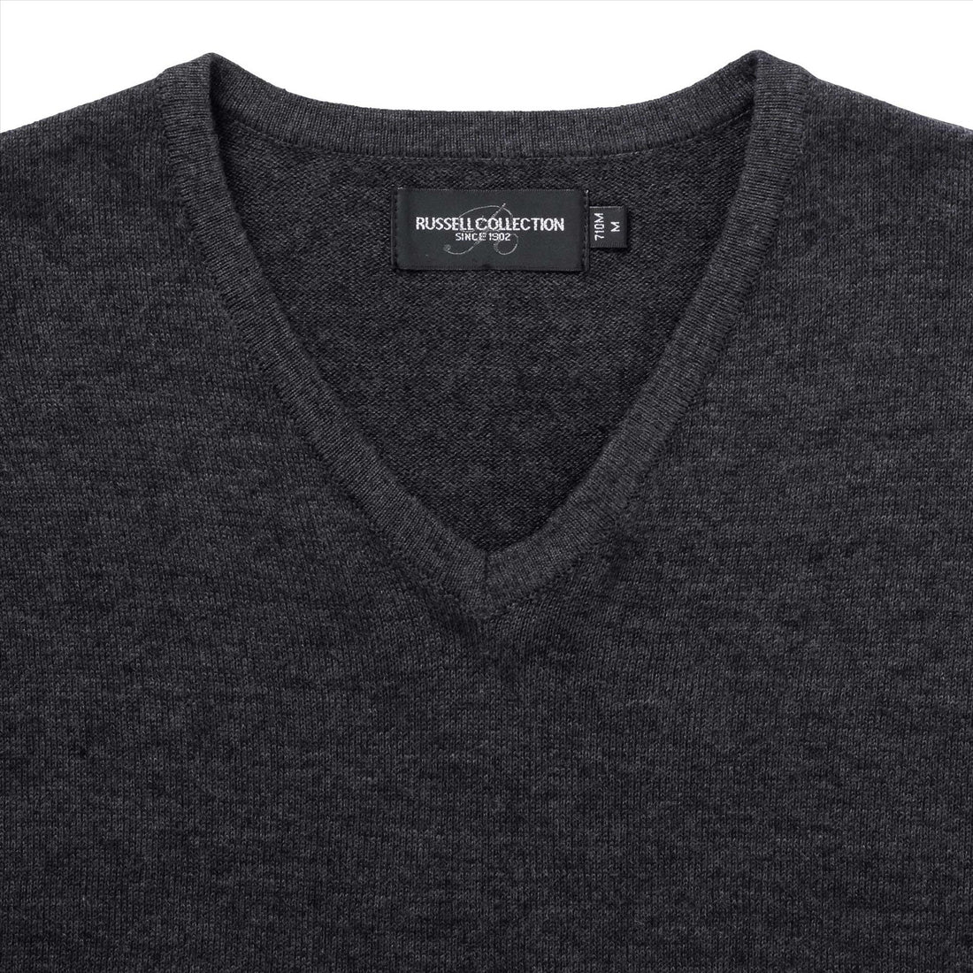 Russell Men V-neck Knitted Pullover