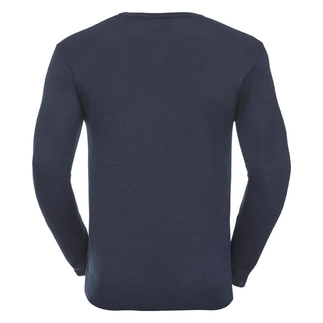 Russell Men V-neck Knitted Pullover