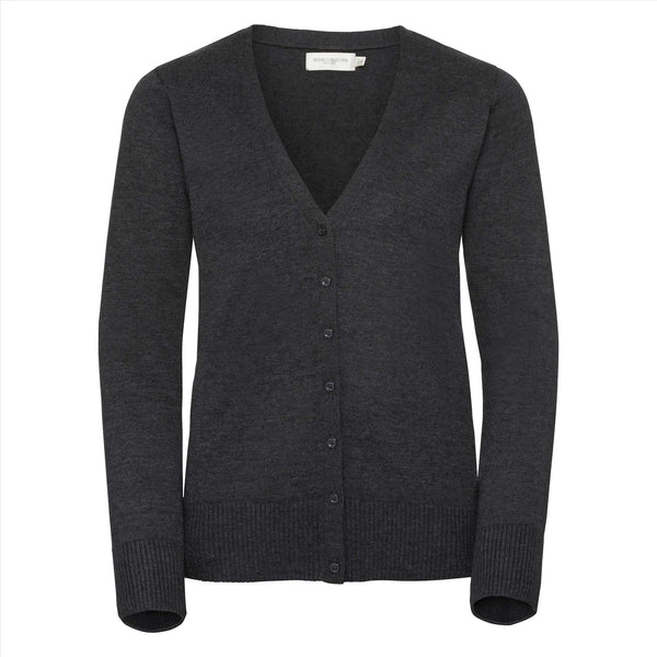 Russell Ladies V-Neck Knitted Cardigan