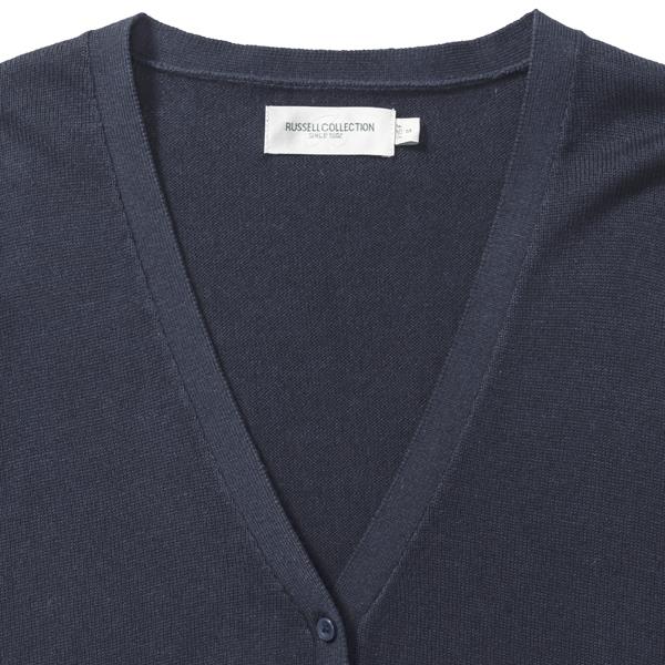 Russell Ladies V-Neck Knitted Cardigan