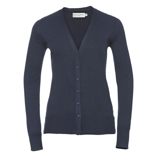 Russell Ladies V-Neck Knitted Cardigan