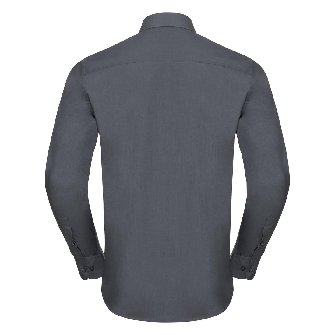 Russell Men Lsl Tailored Polycot. Poplin Shirt