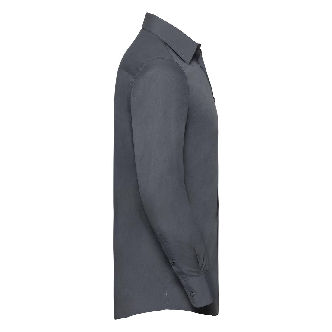 Russell Men Lsl Tailored Polycot. Poplin Shirt