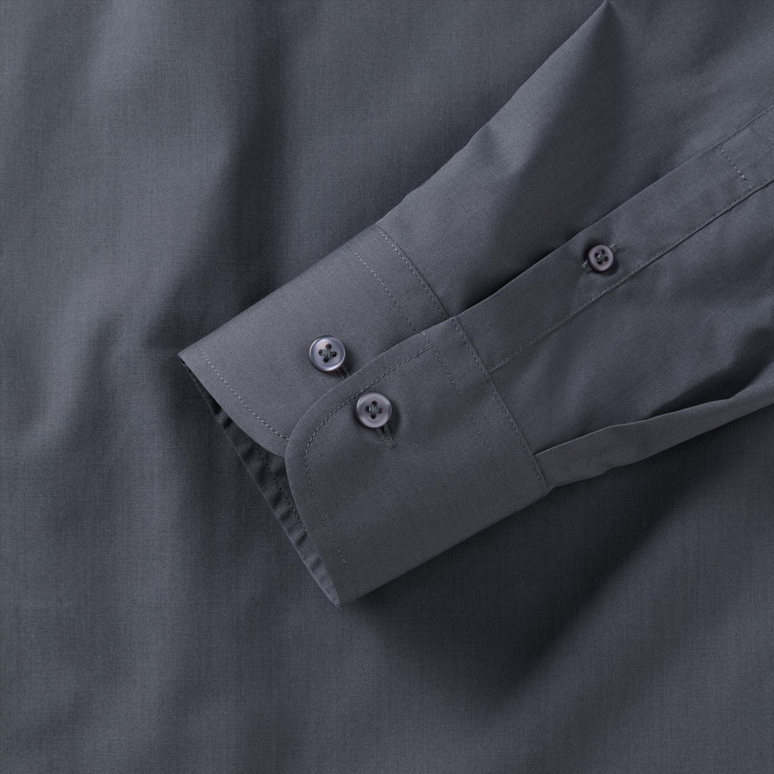 Russell Men Lsl Tailored Polycot. Poplin Shirt