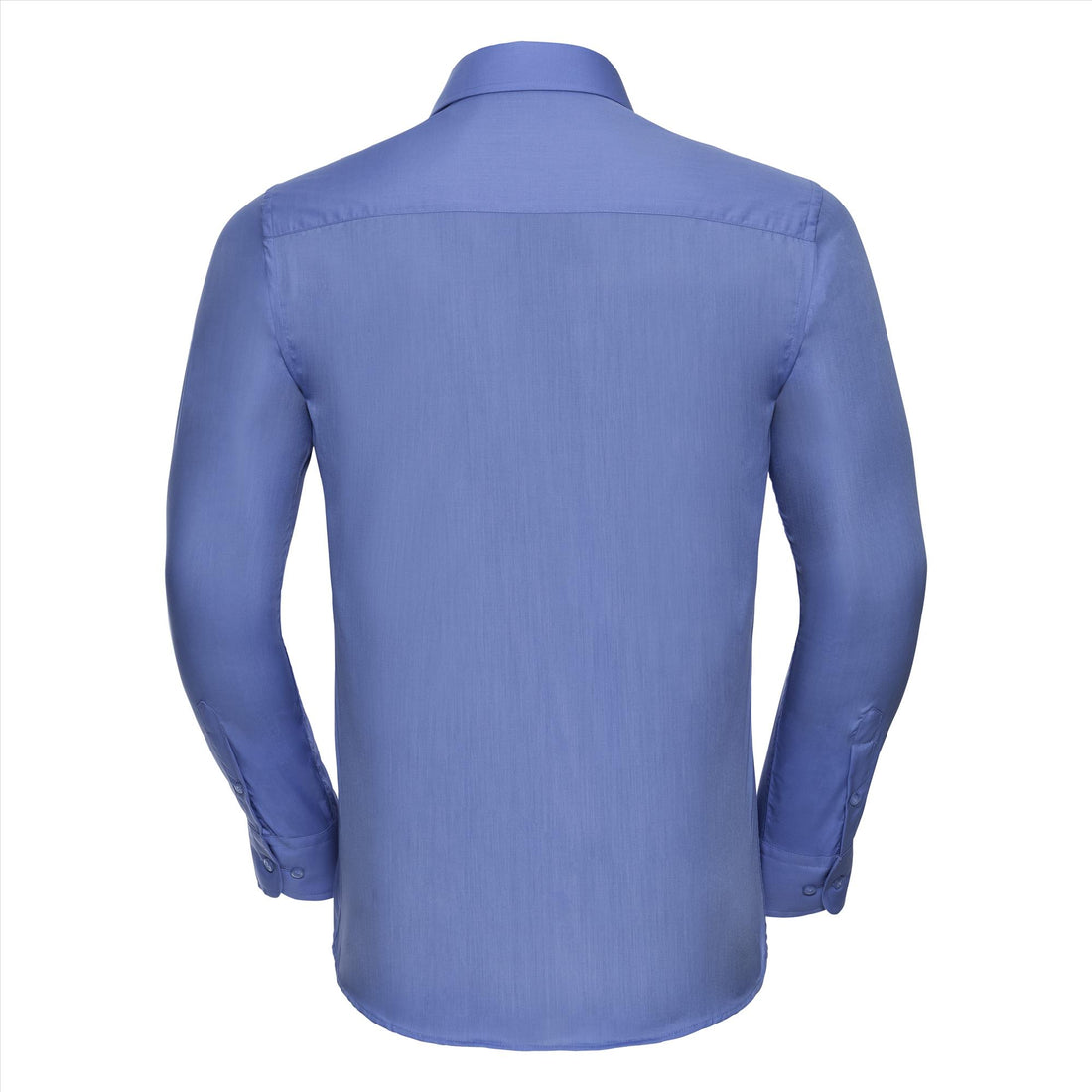 Russell Men Lsl Tailored Polycot. Poplin Shirt