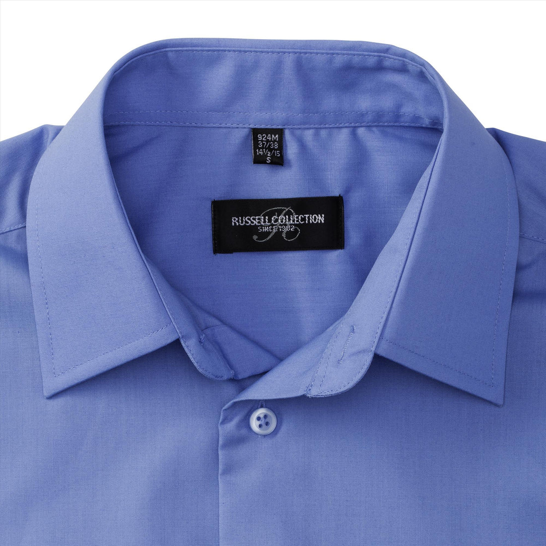 Russell Men Lsl Tailored Polycot. Poplin Shirt