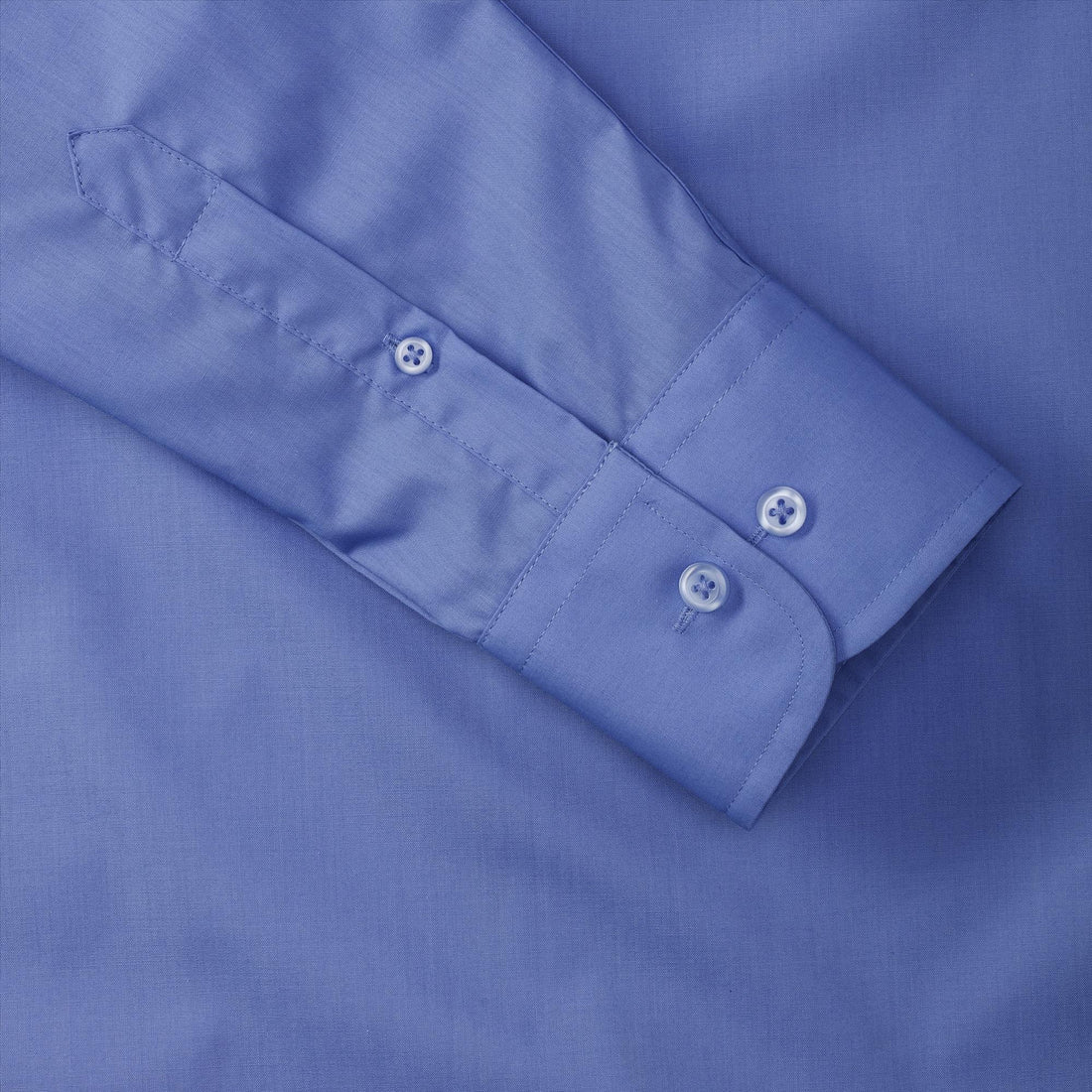 Russell Men Lsl Tailored Polycot. Poplin Shirt