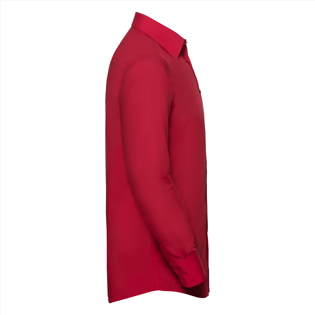 Russell Men Lsl Tailored Polycot. Poplin Shirt