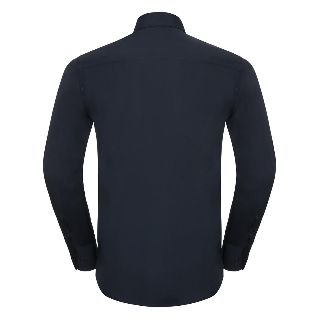 Russell Men Lsl Tailored Polycot. Poplin Shirt