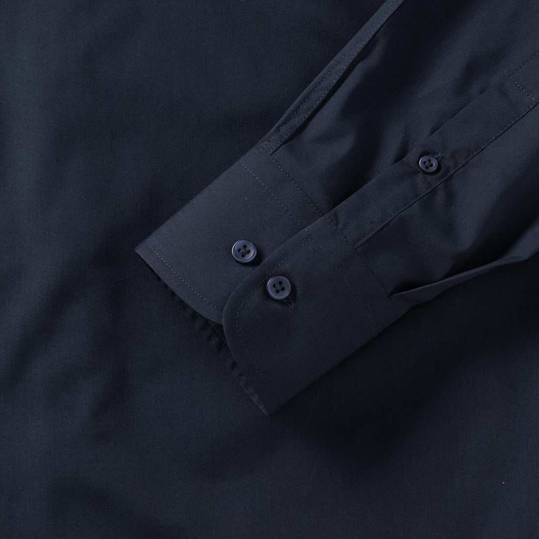 Russell Men Lsl Tailored Polycot. Poplin Shirt