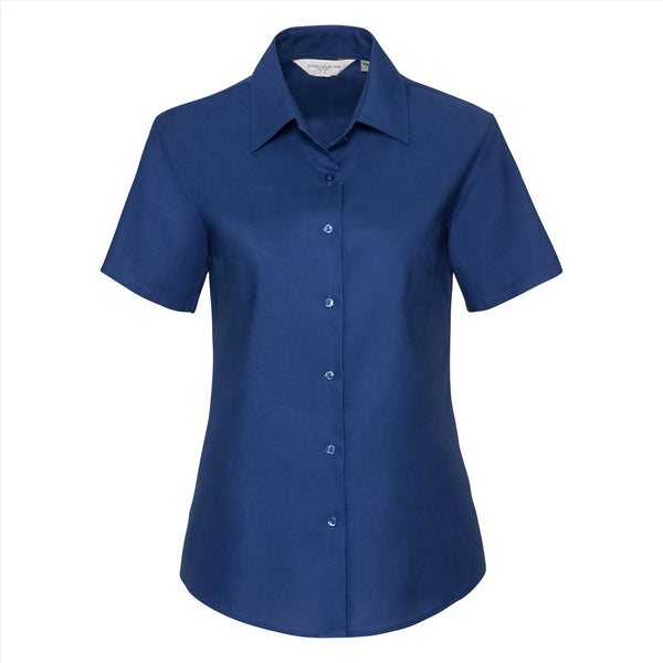 Russell Ladies Shortsleeve Clas. Oxford Shirt