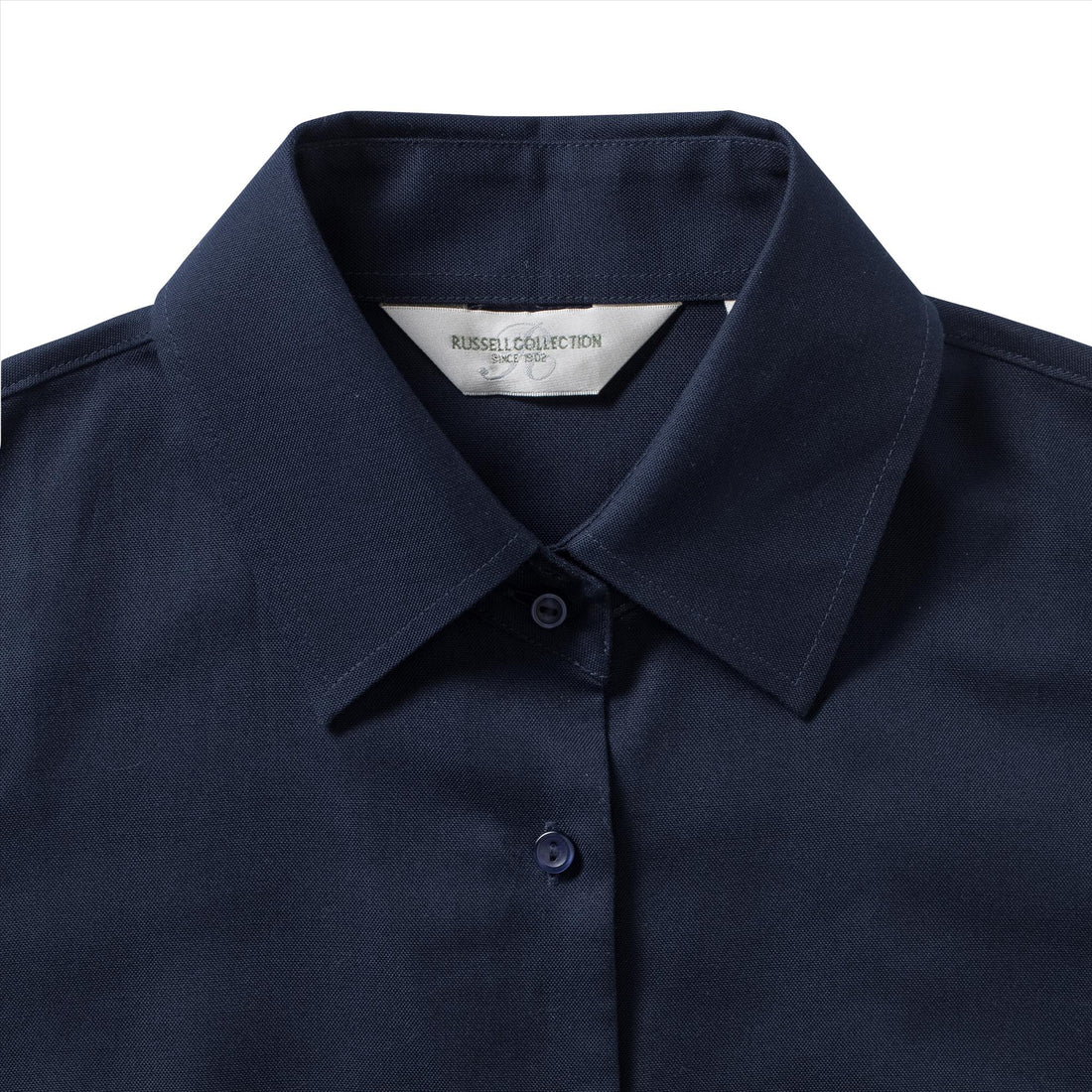 Russell Ladies Shortsleeve Clas. Oxford Shirt