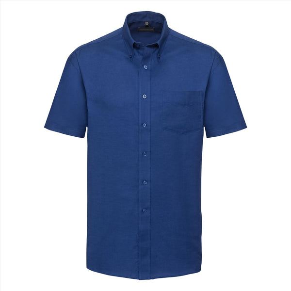 Russell Men Shortsleeve Classic Oxford Shirt