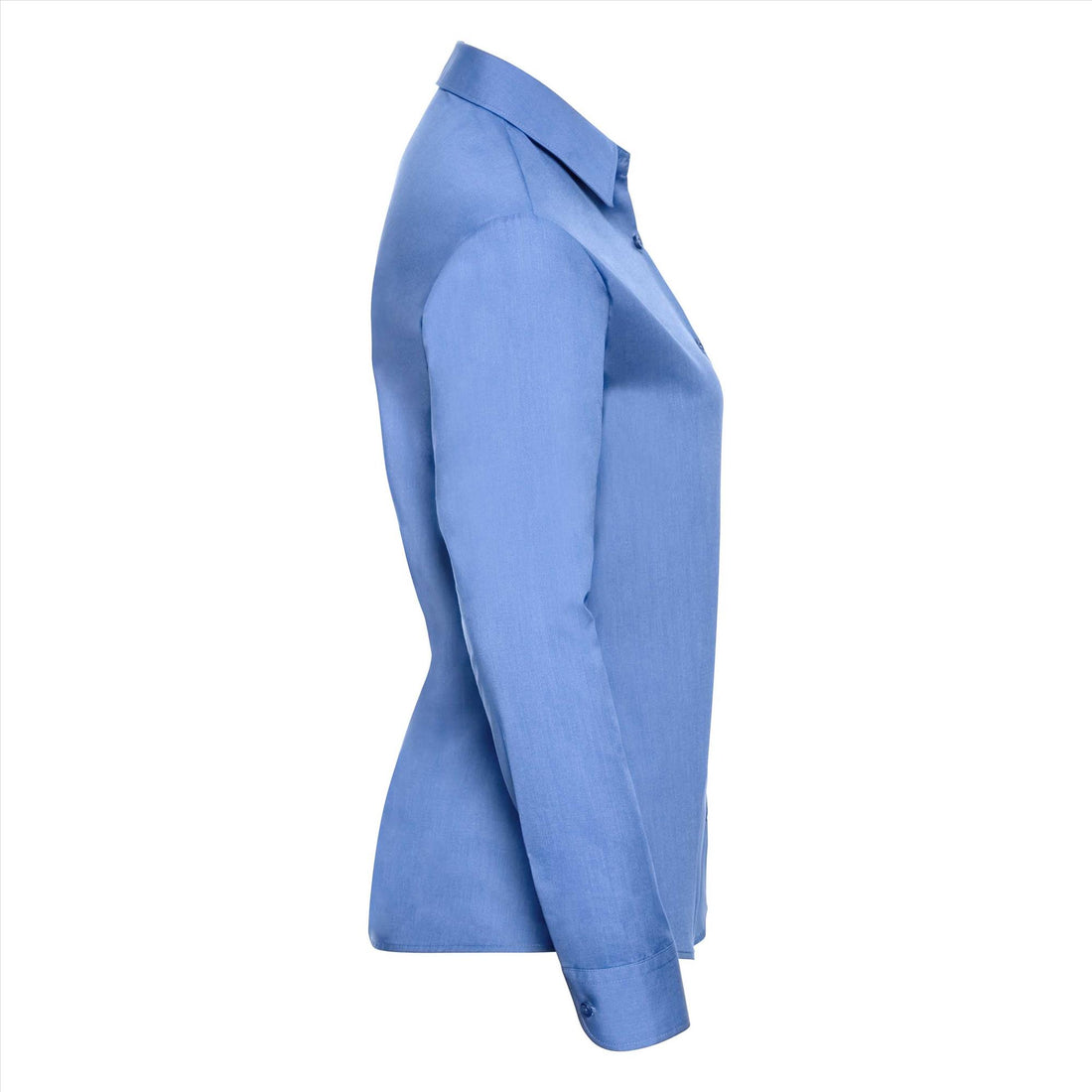 Russell Ladies Lsl Classic Polycot. Poplin Shirt