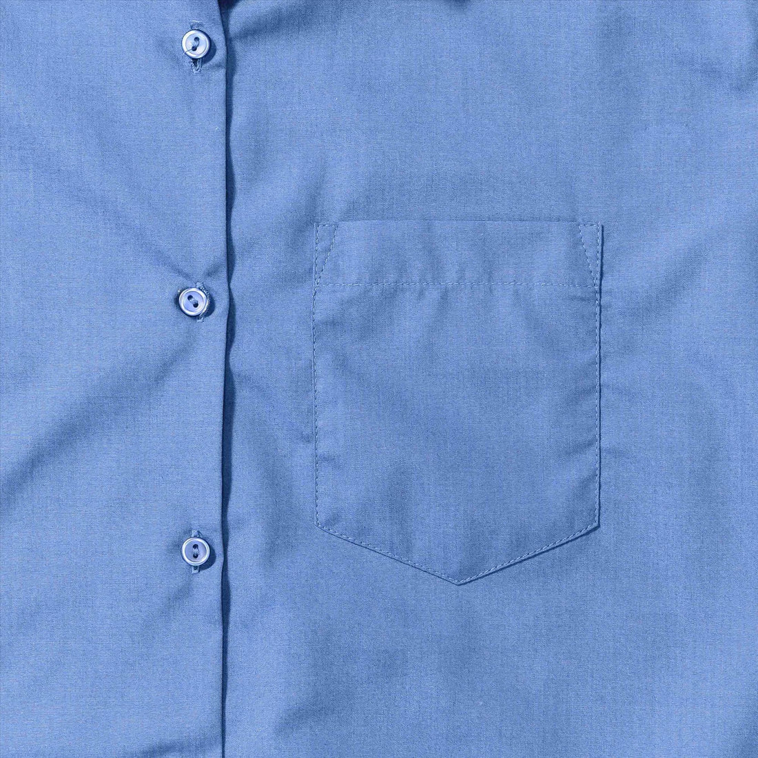 Russell Ladies Lsl Classic Polycot. Poplin Shirt