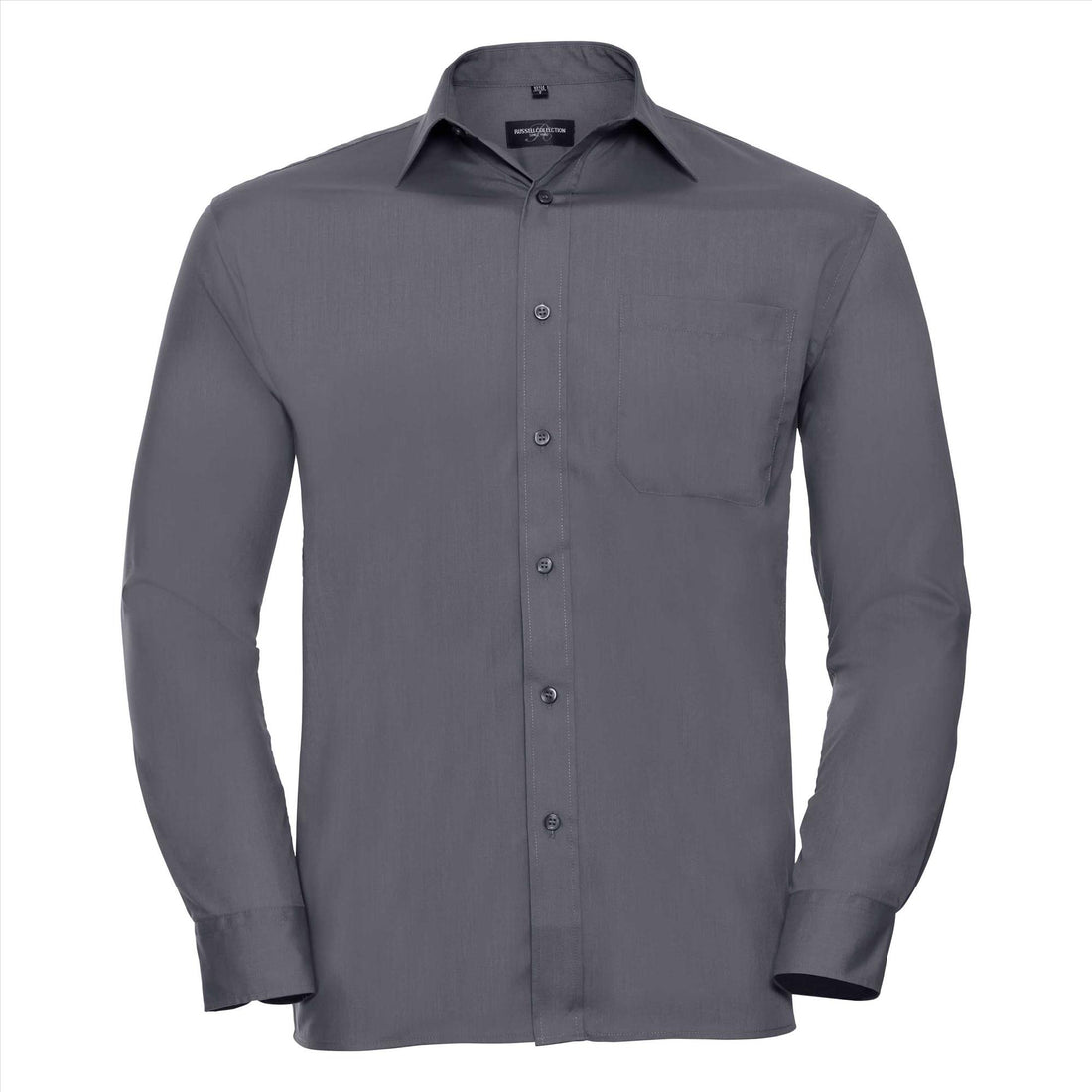 Russell Men Lsl Clas. Polycot. Poplin Shirt