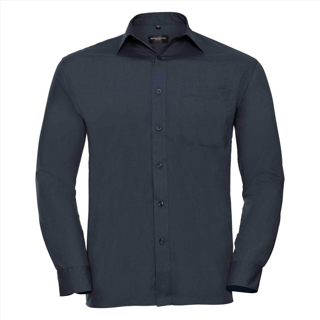 Russell Men Lsl Clas. Polycot. Poplin Shirt