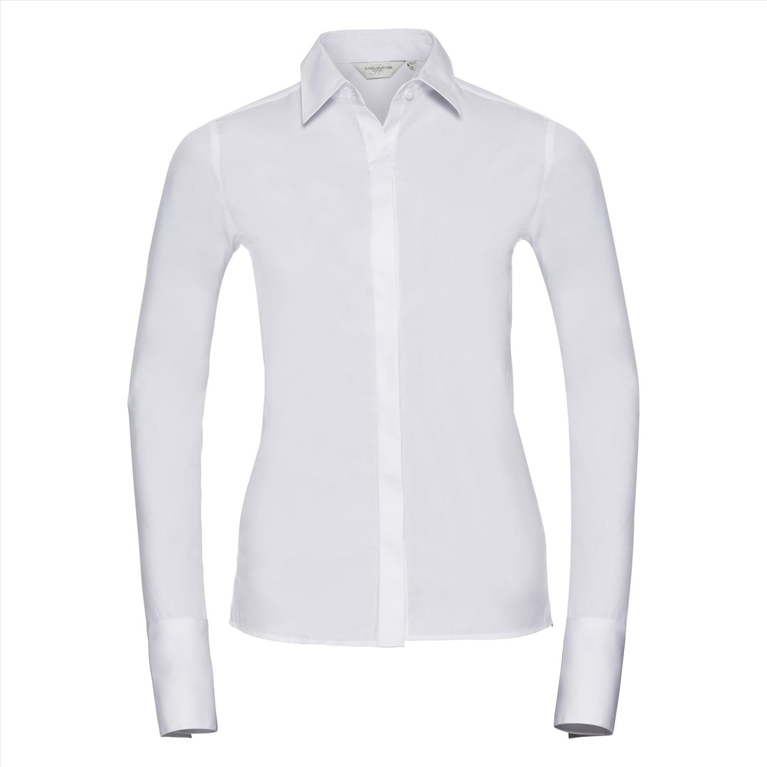 Russell Ladies Lsl Fit. Ultimate Stretch Shirt