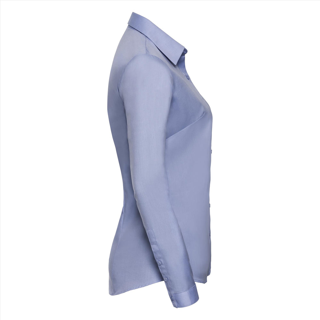 Russell Ladies Lsl Tailored Herringbone Shirt