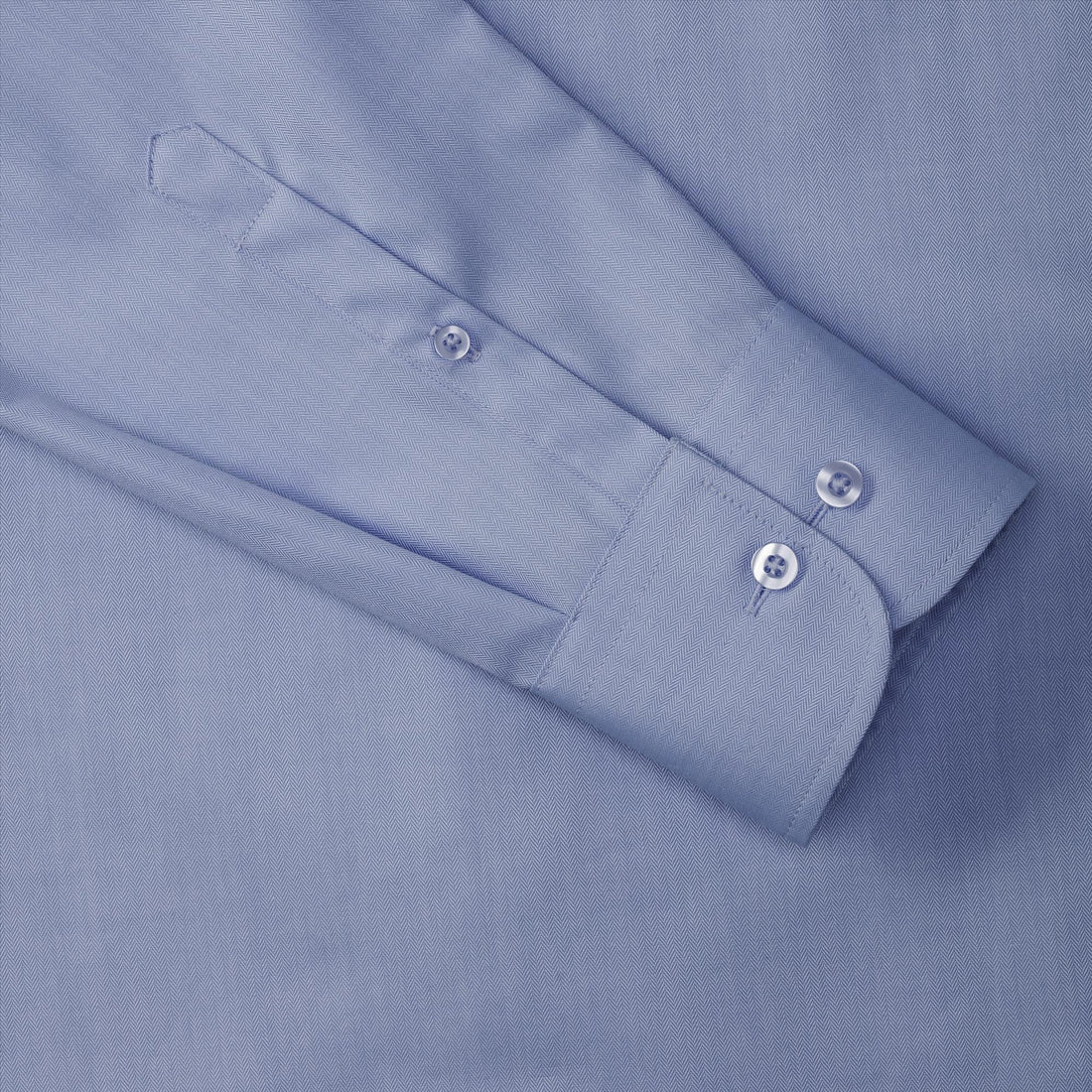Russell Men Lsl Tailored Herringbone Shirt
