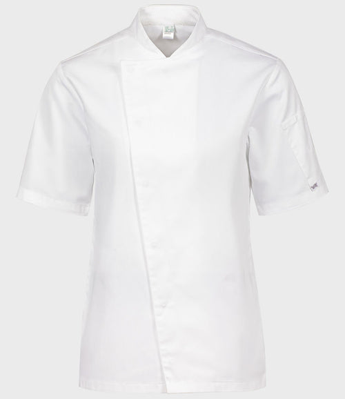 Adc Short Sleeve Asymmetric Chef's Jacket