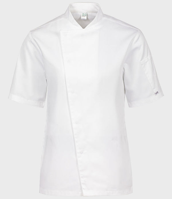 Adc Short Sleeve Asymmetric Chef's Jacket
