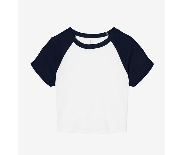 Bella + Canvas Women's Micro Rib Raglan Baby T-shirt