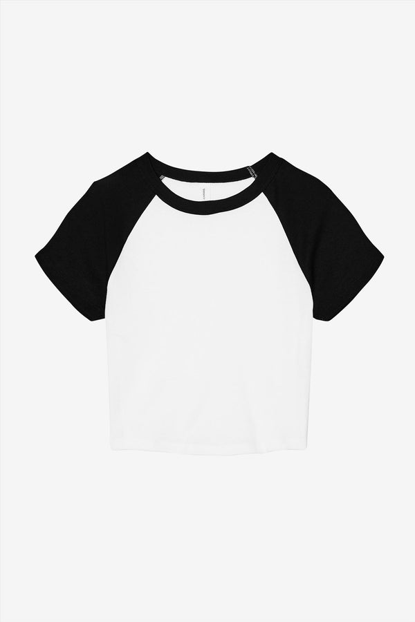 Women's Micro Rib Raglan Baby Tee