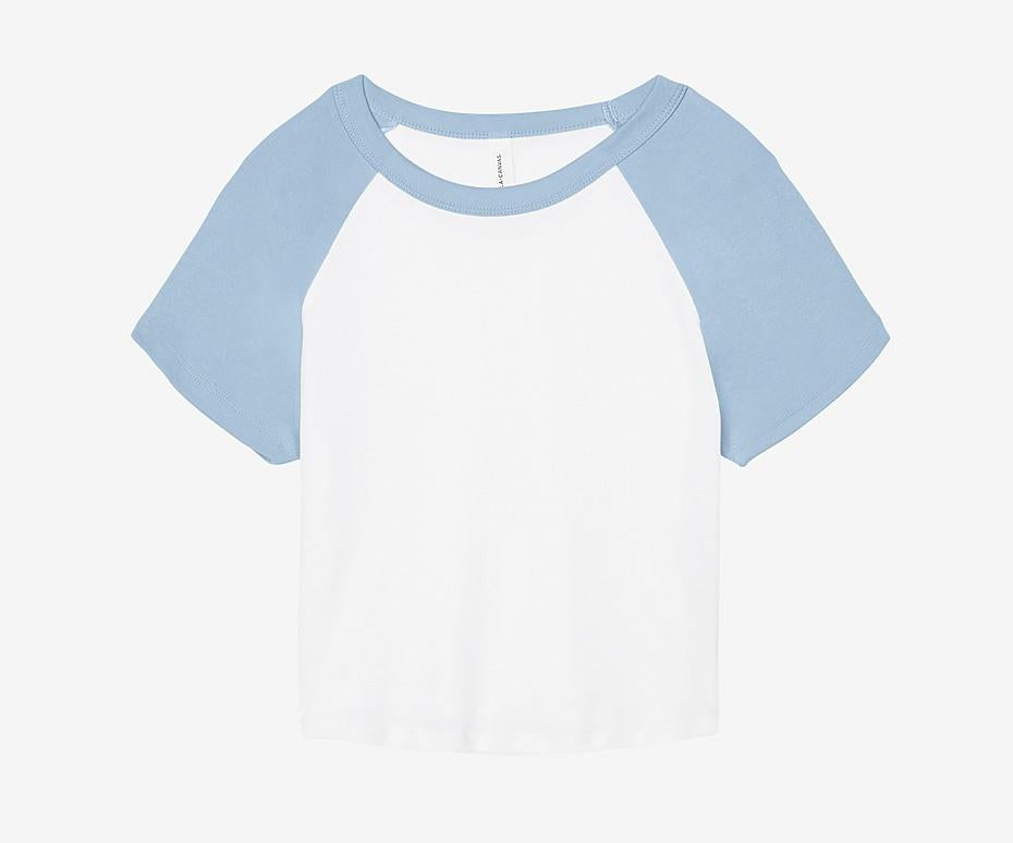 Bella + Canvas Women's Micro Rib Raglan Baby T-shirt