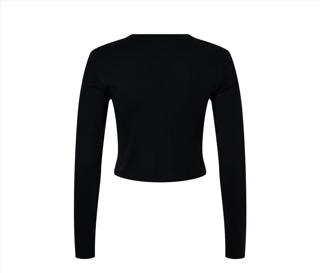Bella + Canvas Women's Micro Rib Long Sleeve Baby T-shirt